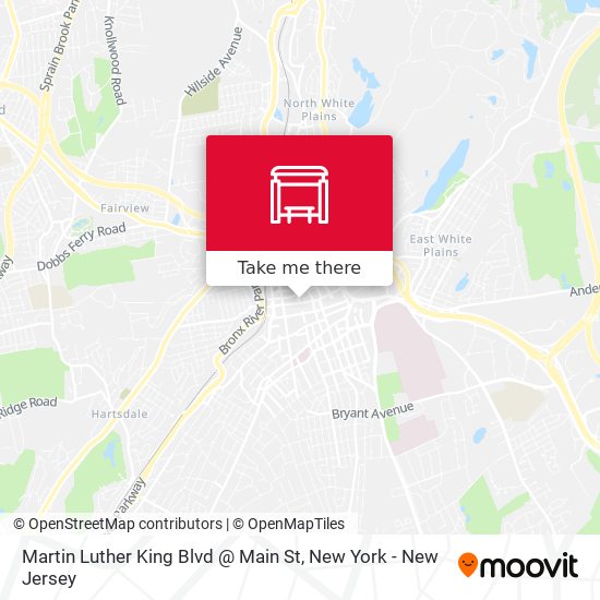 Martin Luther King Blvd @ Main St map