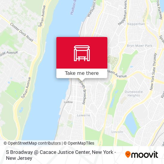 Mapa de S Broadway @ Cacace Justice Center