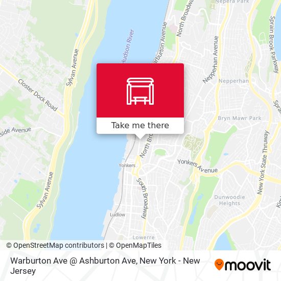 Mapa de Warburton Ave @ Ashburton Ave