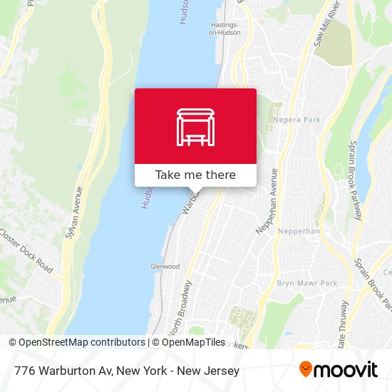 Mapa de 776 Warburton Av