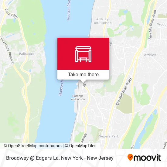 Broadway @ Edgars La map