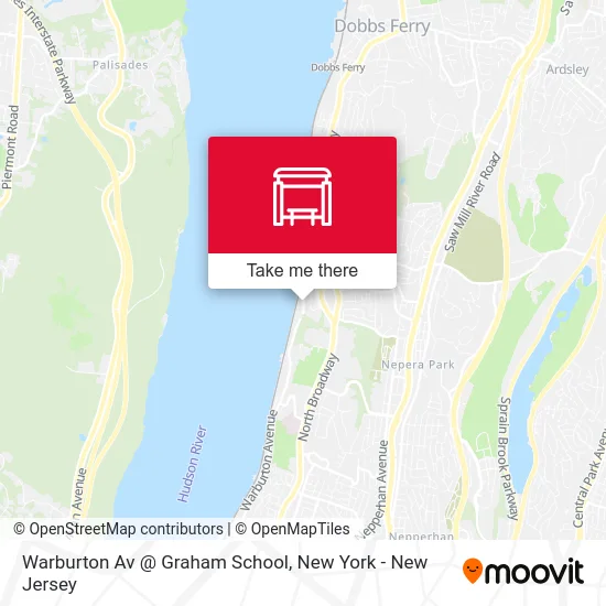 Warburton Av @ Graham School map