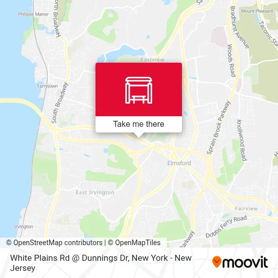 White Plains Rd @ Dunnings Dr map