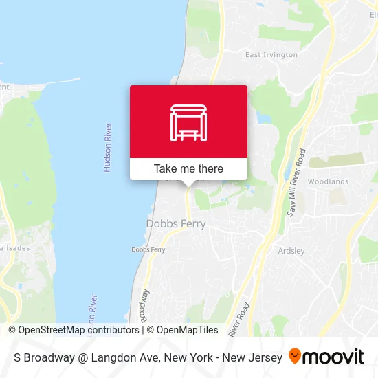 S Broadway @ Langdon Ave map