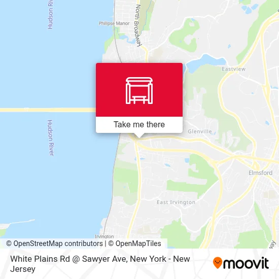 White Plains Rd @ Sawyer Ave map