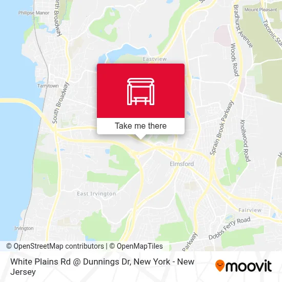 White Plains Rd @ Dunnings Dr map