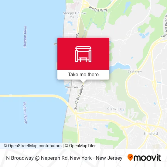 N Broadway @ Neperan Rd map