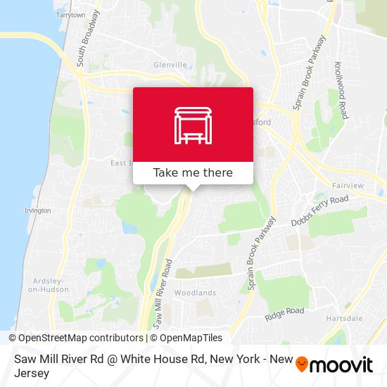 Saw Mill River Rd @ White House Rd map