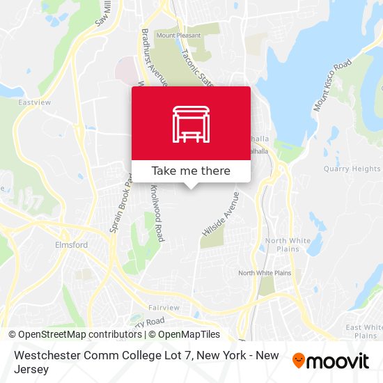 Westchester Comm  College Lot 7 map