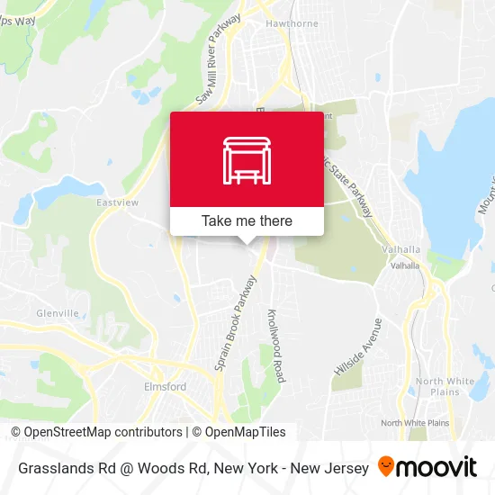 Grasslands Rd @ Woods Rd map