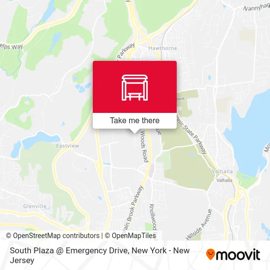 South Plaza @ Emergency Drive map