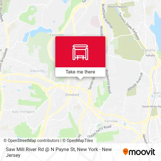 Saw Mill River Rd @ N Payne St map