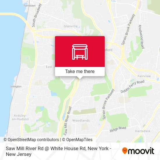 Saw Mill River Rd @ White House Rd map