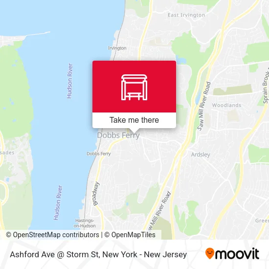 Mapa de Ashford Ave @ Storm St