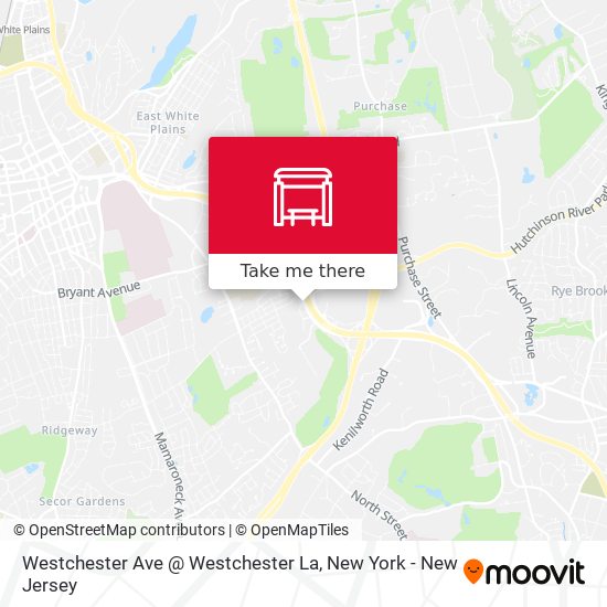 Westchester Ave @ Westchester La map