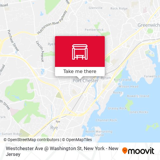 Mapa de Westchester Ave @ Washington St
