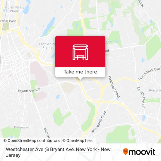 Westchester Ave @ Bryant Ave map
