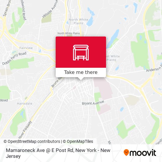 Mapa de Mamaroneck Ave @ E Post Rd