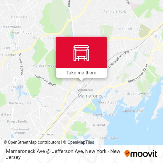 Mamaroneck Ave @ Jefferson Ave map