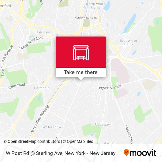 Mapa de W Post Rd @ Sterling Ave