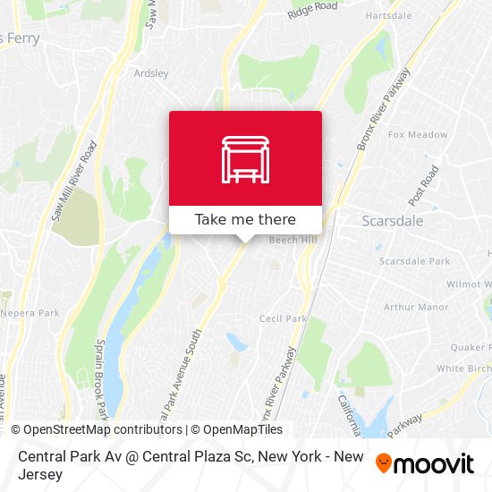 Mapa de Central Park Av @ Central Plaza Sc