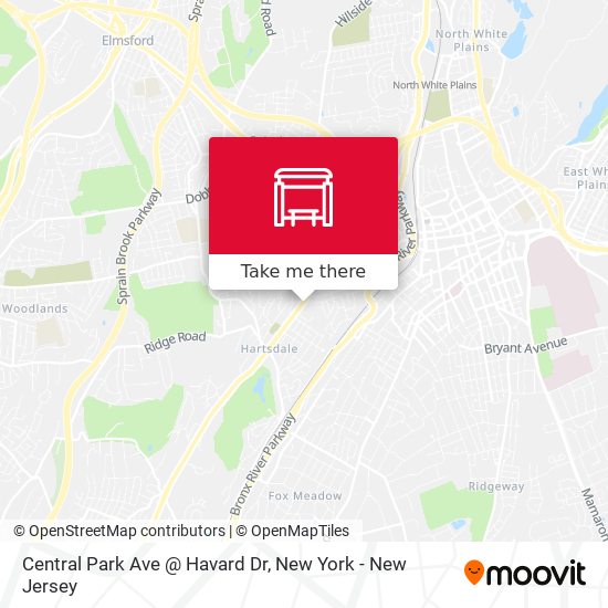Mapa de Central Park Ave @ Havard Dr