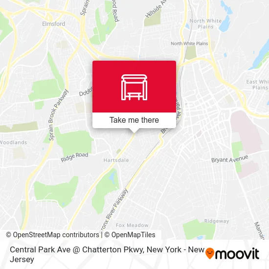 Central Park Ave @ Chatterton Pkwy map