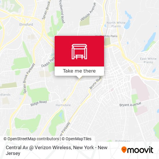 Central Av @ Verizon Wireless map