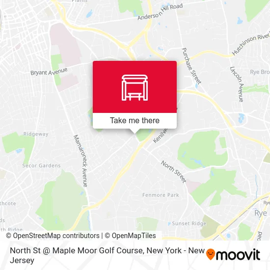 North St @ Maple Moor Golf Course map