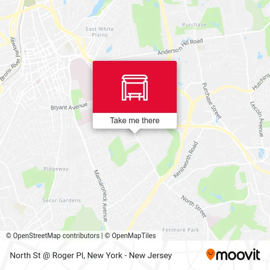 North St @ Roger Pl map