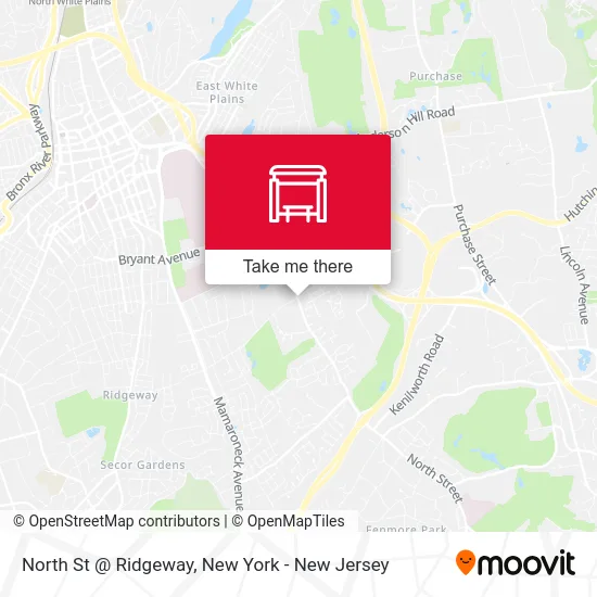 North St @ Ridgeway map