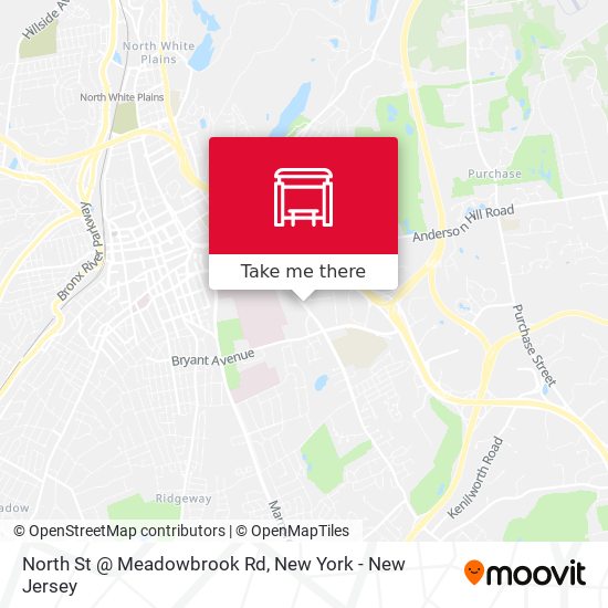 Mapa de North St @ Meadowbrook Rd