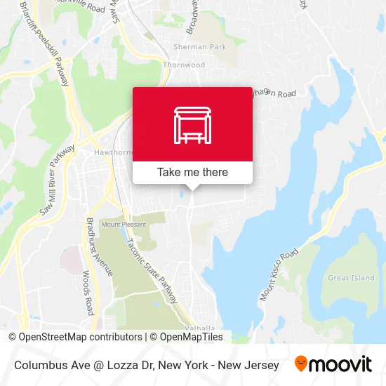 Columbus Ave @ Lozza Dr map