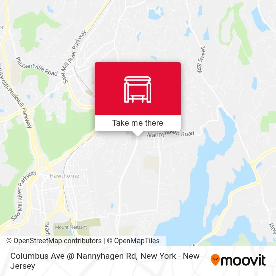 Columbus Ave @ Nannyhagen Rd map