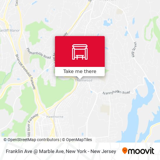 Mapa de Franklin Ave @ Marble Ave