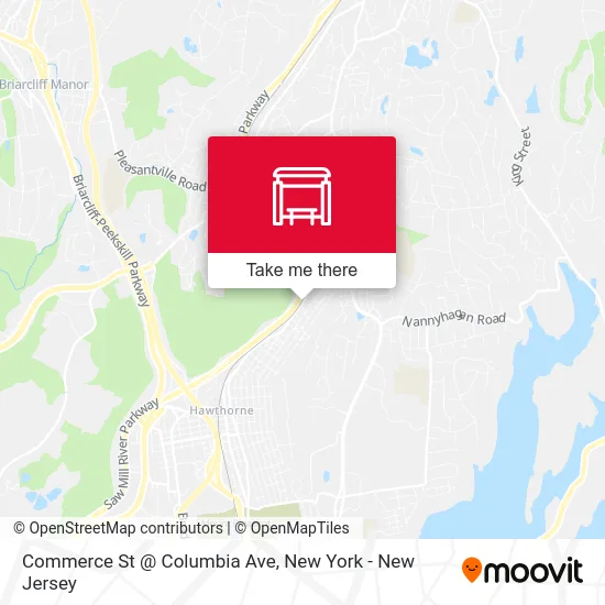 Commerce St @ Columbia Ave map