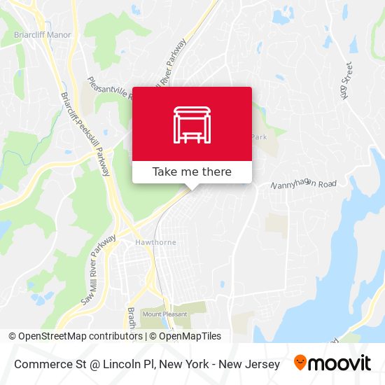 Mapa de Commerce St @ Lincoln Pl