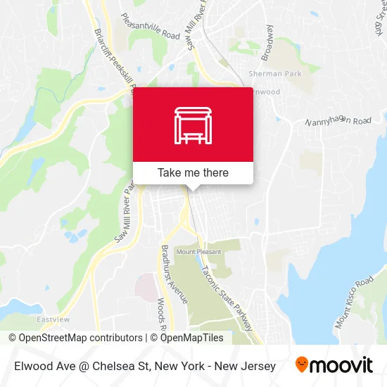 Elwood Ave @ Chelsea St map