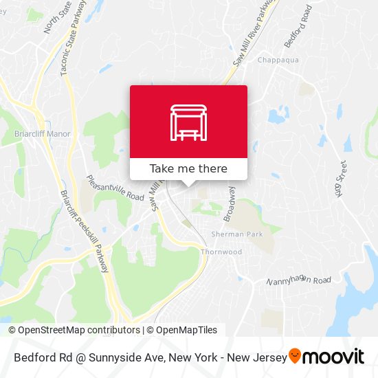 Mapa de Bedford Rd @ Sunnyside Ave