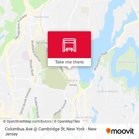 Mapa de Columbus Ave @ Cambridge St