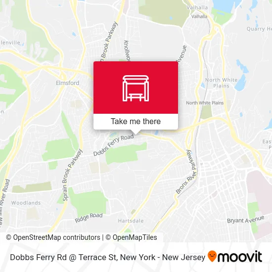 Dobbs Ferry Rd @ Terrace St map