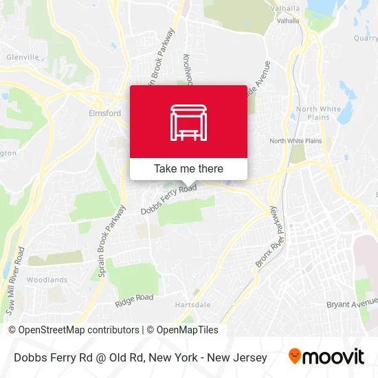 Dobbs Ferry Rd @ Old Rd map