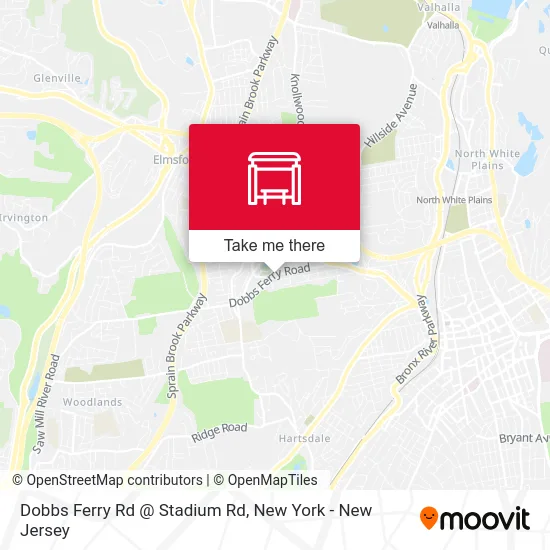 Dobbs Ferry Rd @ Stadium Rd map