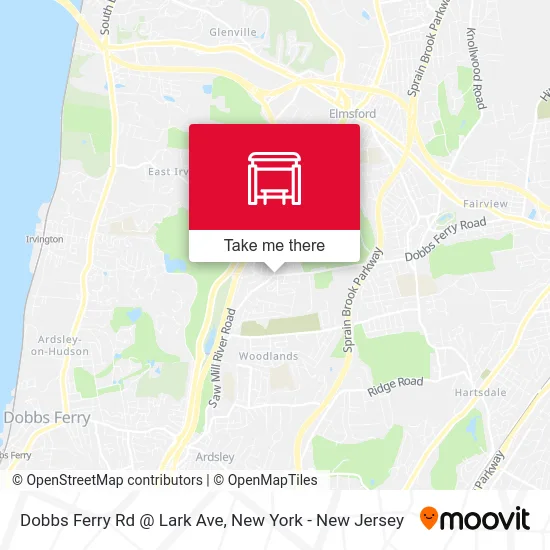 Dobbs Ferry Rd @ Lark Ave map