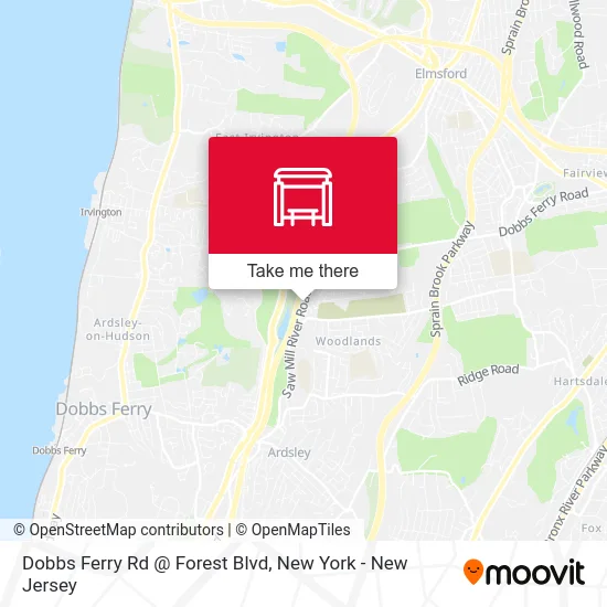 Dobbs Ferry Rd @ Forest Blvd map