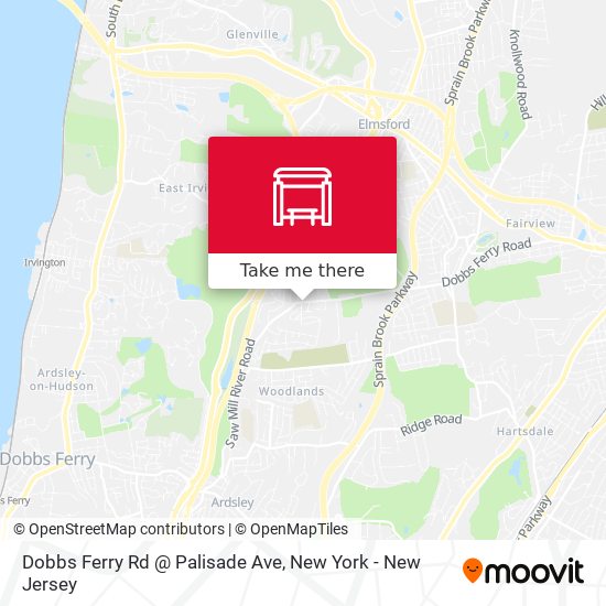Mapa de Dobbs Ferry Rd @ Palisade Ave
