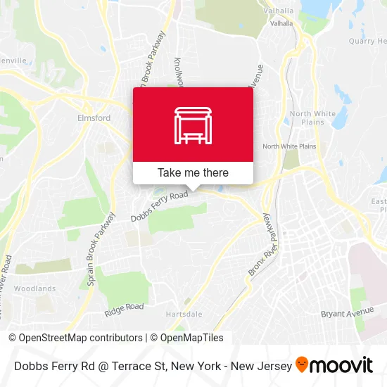 Dobbs Ferry Rd @ Terrace St map