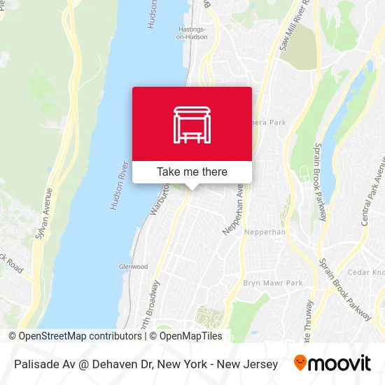 Palisade Av @ Dehaven Dr map