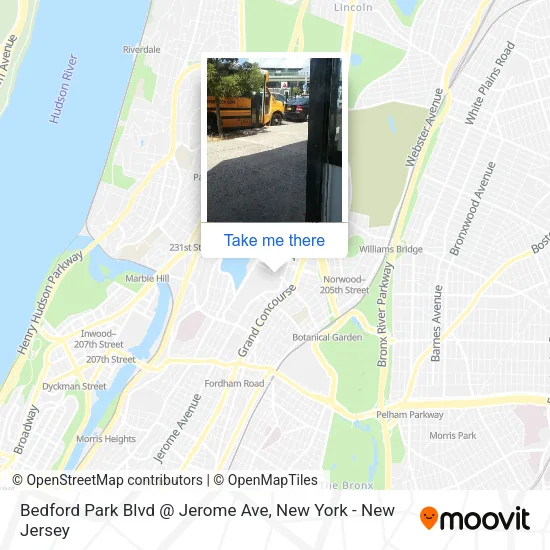 Bedford Park Blvd @ Jerome Ave map