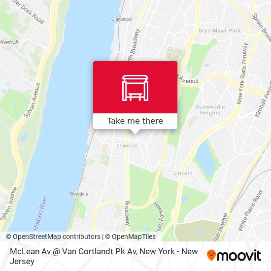 McLean Av @ Van Cortlandt Pk Av map